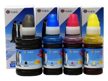 4-Pack G&G Compatible Ink Bottles to replace Epson 664/774 for EcoTank ET-3600/4550/16500 Printers